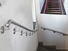 gewalzte Treppenahndläufe für vietelgewendelte Innentreppe - Blick von oben
